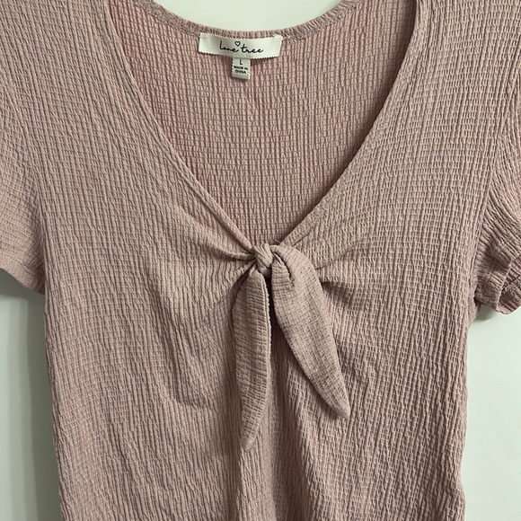Love Tree women’s pink top, size large - Picture 3 of 4